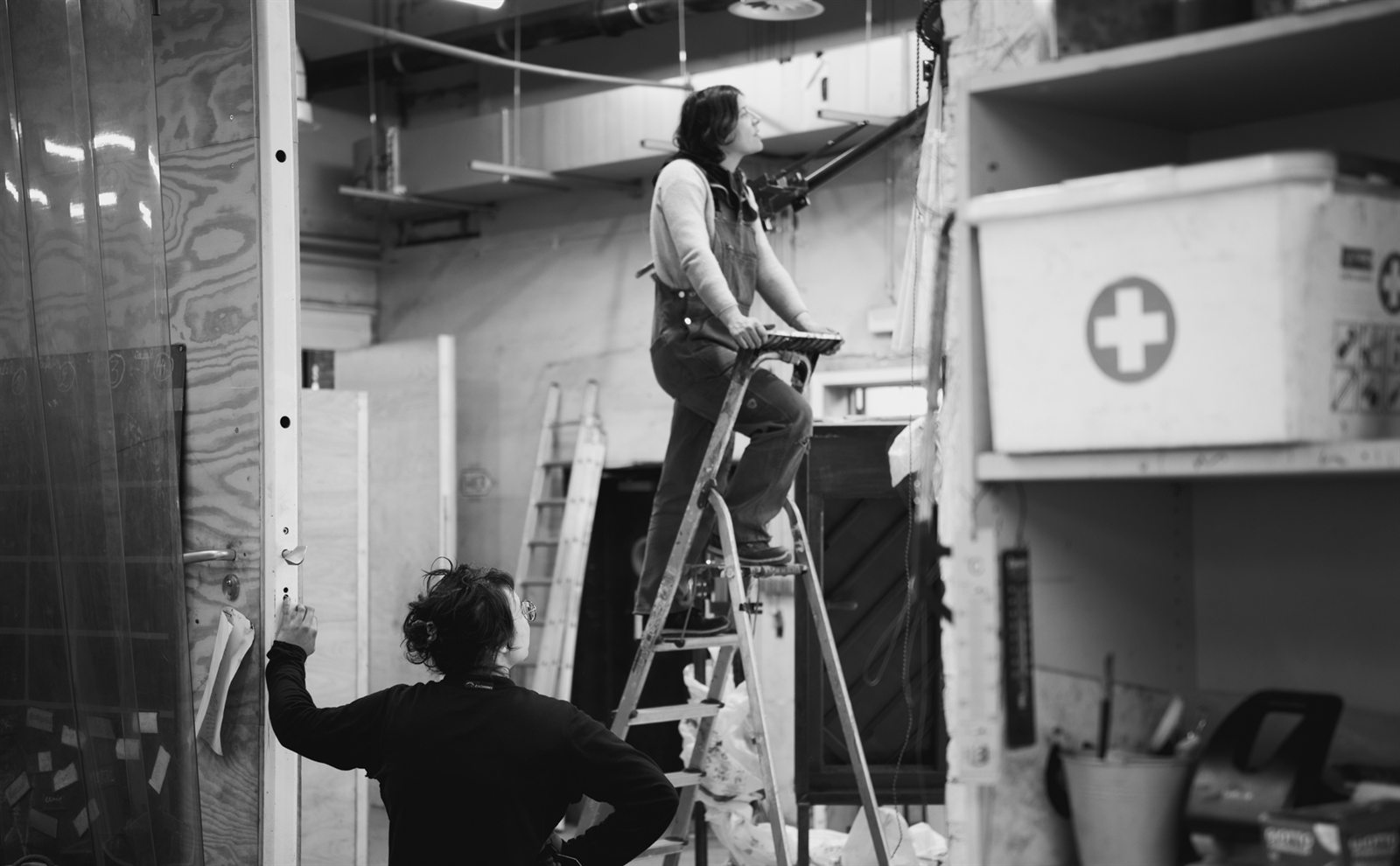 Atelier Zinneke : le lieu, les outils, les gestes de travail